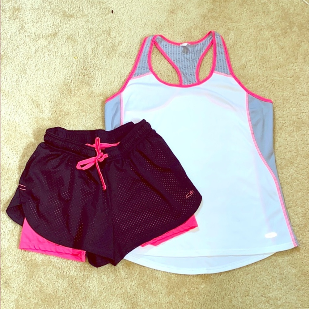 Champion workout top and bottom set